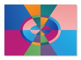 kleurrijk abstract achtergrond, met circulaire ornament. feestelijk illustratie vector ontwerp