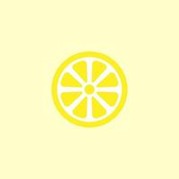 citroen Aan geel achtergrond vector klem kunst. geel citroen fruit vector. vrij vector klem kunst.