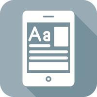 onderwijs app vector icoon