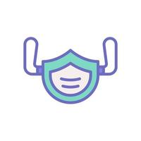 medisch masker icoon voor uw website ontwerp, logo, app, ui. vector