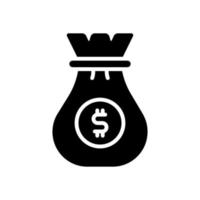 geld zak icoon voor uw website ontwerp, logo, app, ui. vector