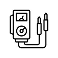 voltmeter icoon voor uw website ontwerp, logo, app, ui. vector