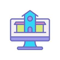 online onderwijs icoon voor uw website ontwerp, logo, app, ui. vector