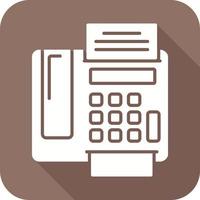 fax machine vector icoon