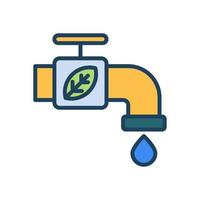 water kraan icoon voor uw website ontwerp, logo, app, ui. vector