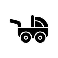 wandelwagen icoon voor uw website ontwerp, logo, app, ui. vector