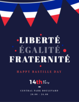 liberte egalite broederlijke poster vector
