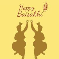 gelukkig baisakhi vector