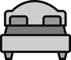 bed vector icoon