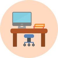 bureau vector pictogram