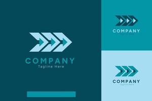 reeks van bedrijf logo vector ontwerp Sjablonen met verschillend kleur stijlen