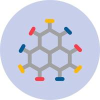 molecuul vector pictogram