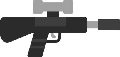 sniper rifle vector icon