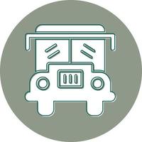 schoolbus vector pictogram