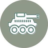 militaire tank vector icon