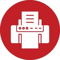 printer vector pictogram