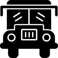 schoolbus vector pictogram