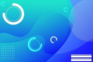 modern achtergrond futuristische helling vloeistof poster Hoes met modern kleur. licht blauw abstract meetkundig lijn sjabloon met mengsel vormen vector