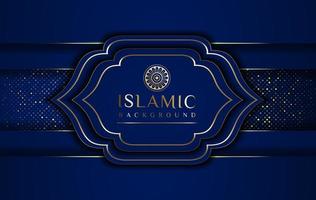 Arabisch elegant luxe sier- Islamitisch achtergrond vector
