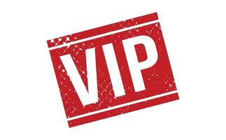 vip rubber stempel. rood vip rubber grunge postzegel zegel vector illustratie - vector