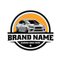 racing auto illustratie logo vector