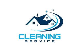 ontwerpsjabloon voor schoonmaakservice-logo vector