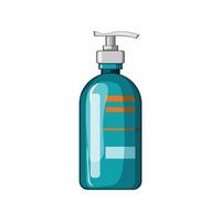 huid lotion tekenfilm vector illustratie