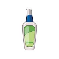 behandeling lotion tekenfilm vector illustratie