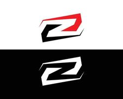 brief z logo sjabloon ontwerp vector symbool.