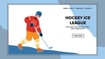 hockey ijs liga vector