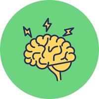 brainstorm vector pictogram