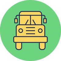 schoolbus vector pictogram