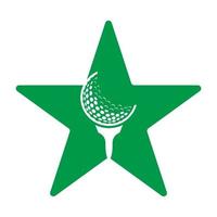 golf logo ontwerp sjabloon vector. vector