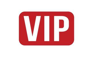 vip rubber stempel. rood vip rubber grunge postzegel zegel vector illustratie - vector