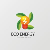 hernieuwbaar energie logo sjabloon ontwerp vector
