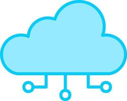 cloud computing vector icon