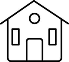 huis vector pictogram