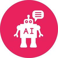 Chatbot vector icoon