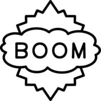 boom vector icoon