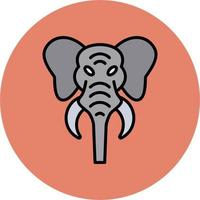 olifant vector pictogram