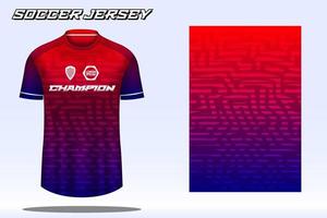 voetbal Jersey sport t-shirt ontwerp mockup voor Amerikaans voetbal club vector