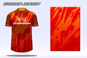 voetbal Jersey sport t-shirt ontwerp mockup voor Amerikaans voetbal club vector