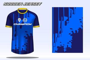 voetbal Jersey sport t-shirt ontwerp mockup voor Amerikaans voetbal club vector