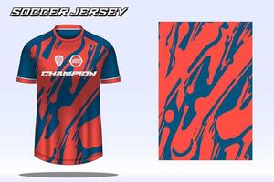 voetbal Jersey sport t-shirt ontwerp mockup voor Amerikaans voetbal club vector