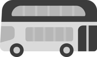 dubbele decker bus vector icoon