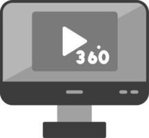 spelen video vector icoon