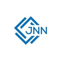 jnn brief logo ontwerp Aan wit achtergrond. jnn creatief cirkel brief logo concept. jnn brief ontwerp. vector