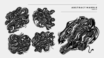 abstract acryl marmeren inkt vorm ontwerp vector. geklater schilderij grafisch. vector