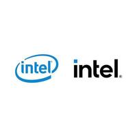 Intel logo vector, Intel icoon vrij vector