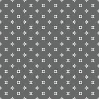 wit naadloos Ninja patroon Aan grijs achtergrond vector